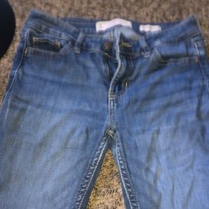 Hollister skinny low waisted jeans